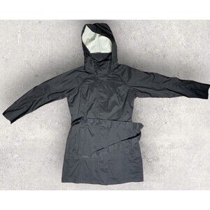 The North Face Women’s HyVent Waist Belt Rain Trench Nylon Jacket Size M